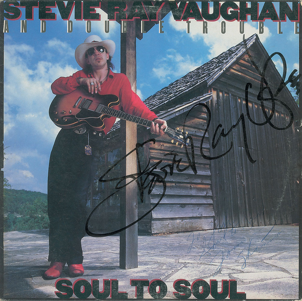 Lot #796 Stevie Ray Vaughan