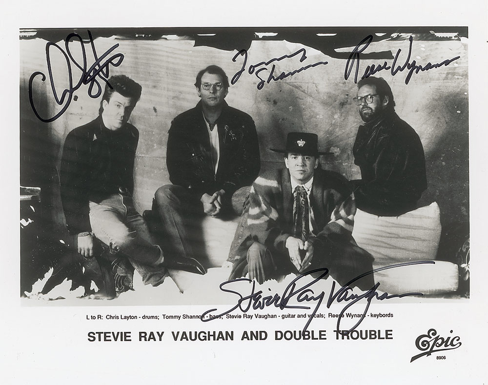 Lot #643 Stevie Ray Vaughan