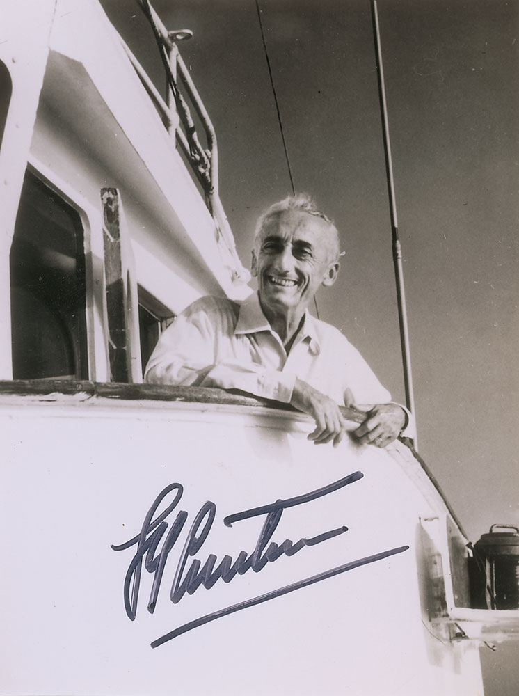 Lot #249 Jacques Cousteau