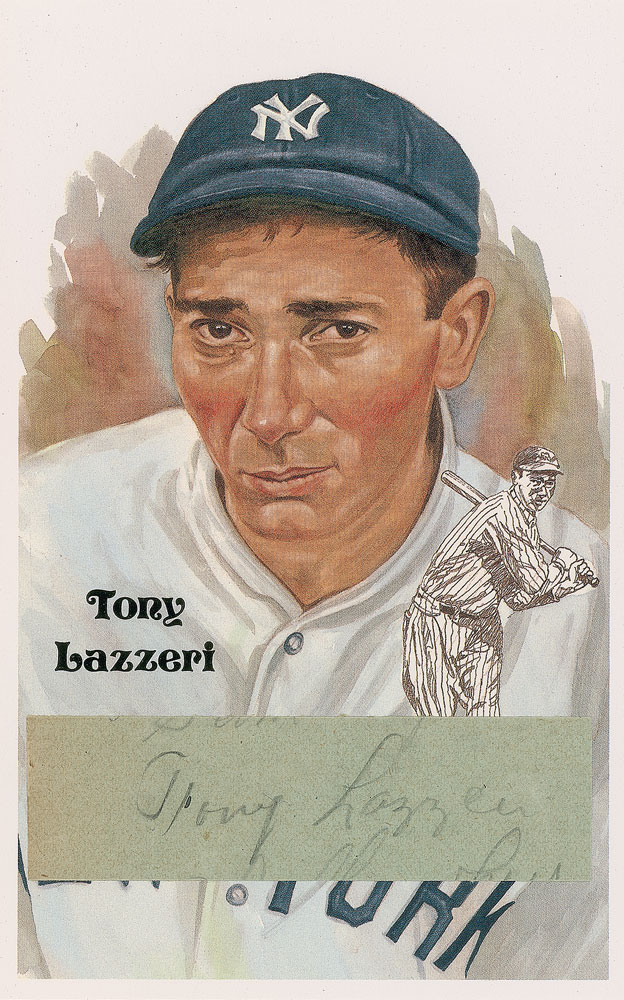Lot #835 Tony Lazzeri