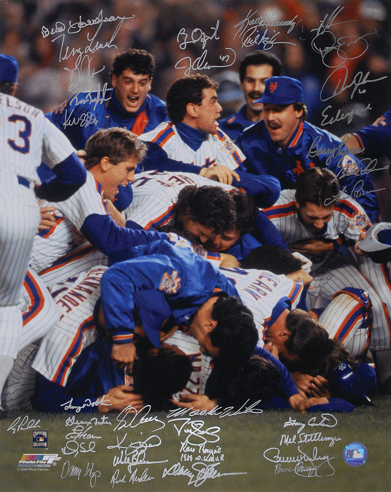 Lot #863 NY Mets: 1986