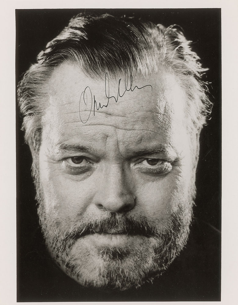 Lot #824 Orson Welles