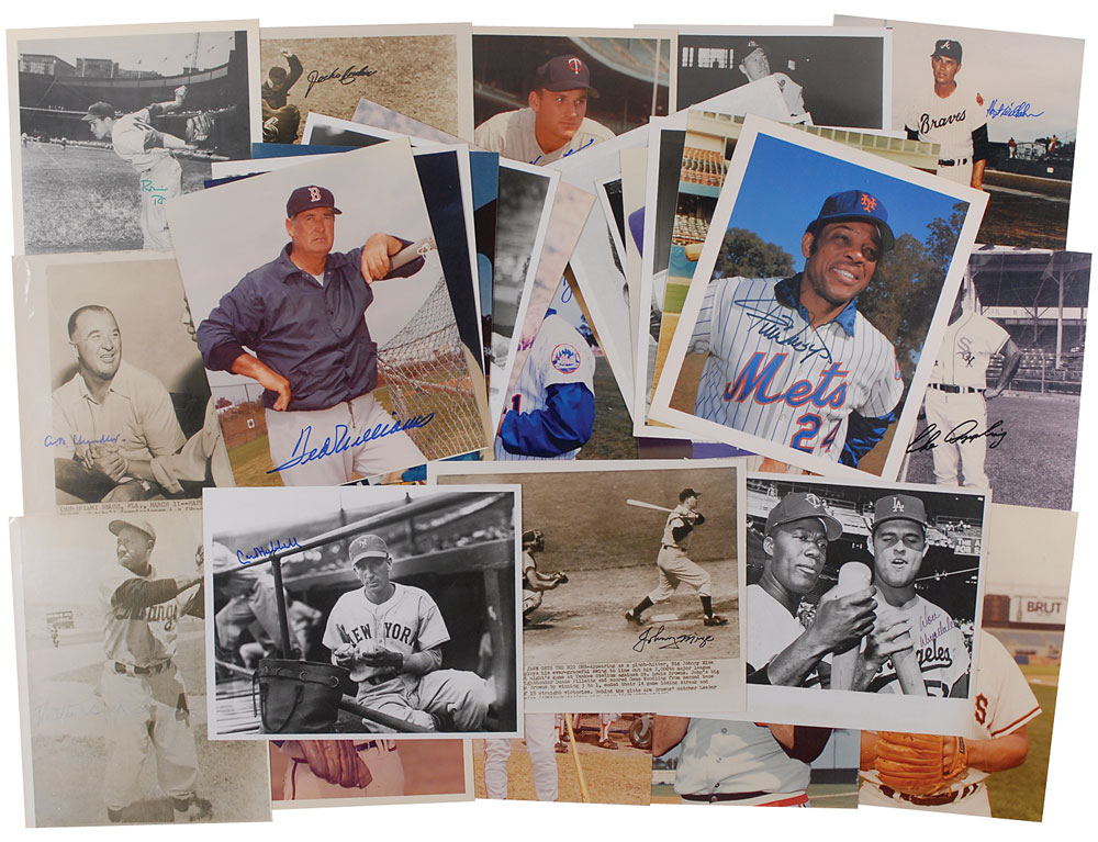 Lot #849 Baseball Hall of Famers