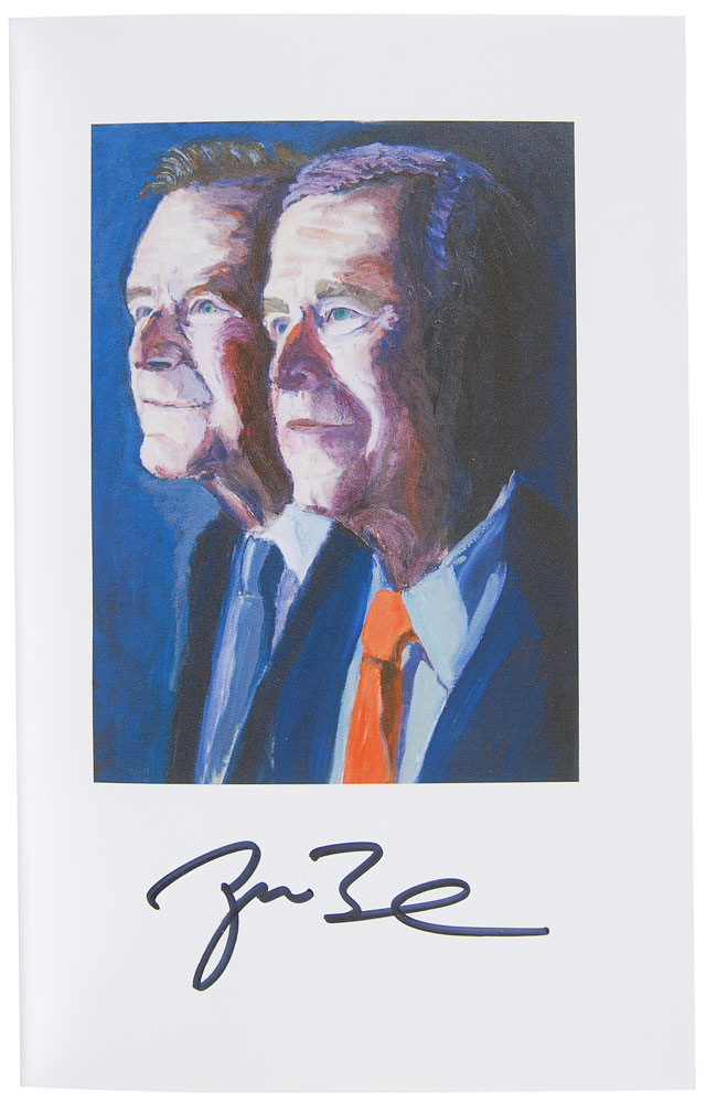 Lot #110 George W. Bush