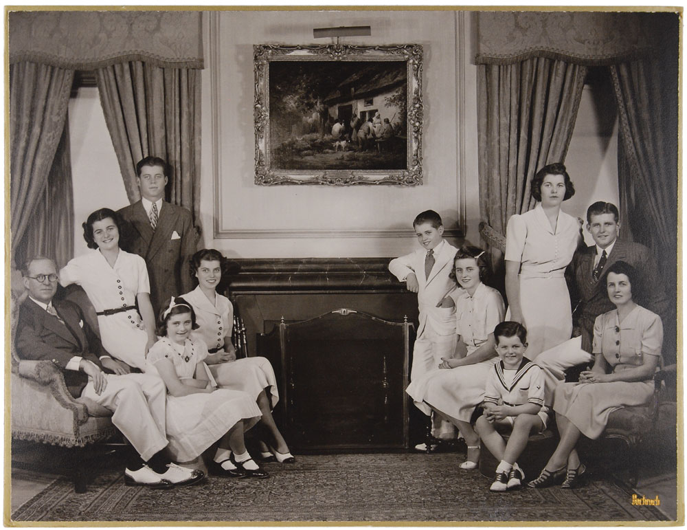 Lot #2052 Kennedy Family Bachrach Photograph