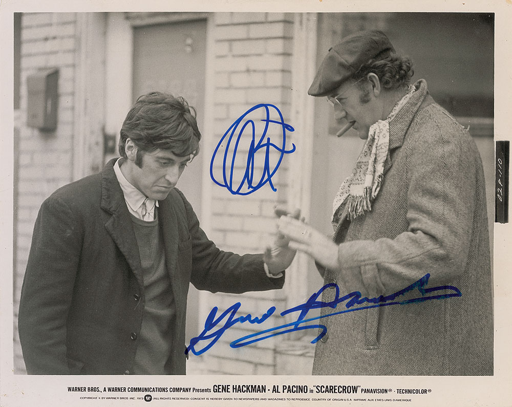 Lot #812 Al Pacino and Gene Hackman