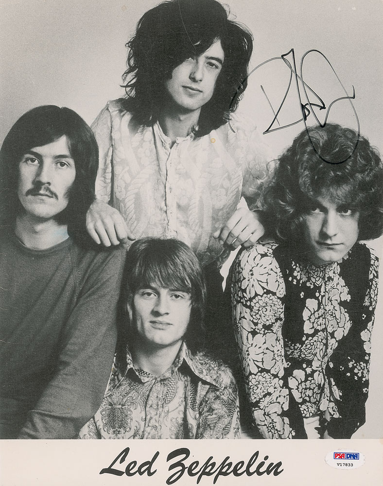 Lot #735 Led Zeppelin: Robert Plant