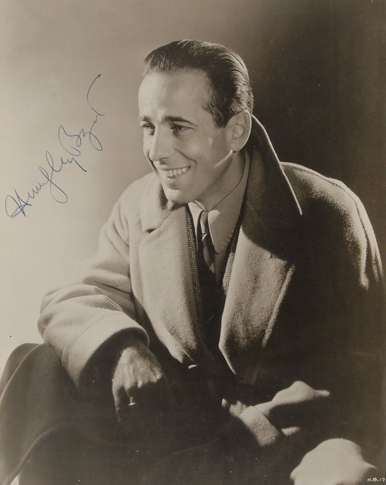 Lot #3068 Humphrey Bogart Signed Photograph - Image 1