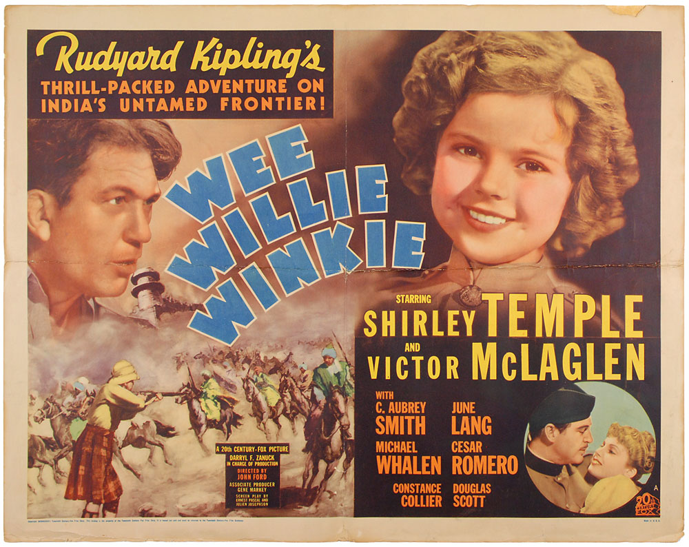 Lot #3145 Wee Willie Winkie Half Sheet - Image 1