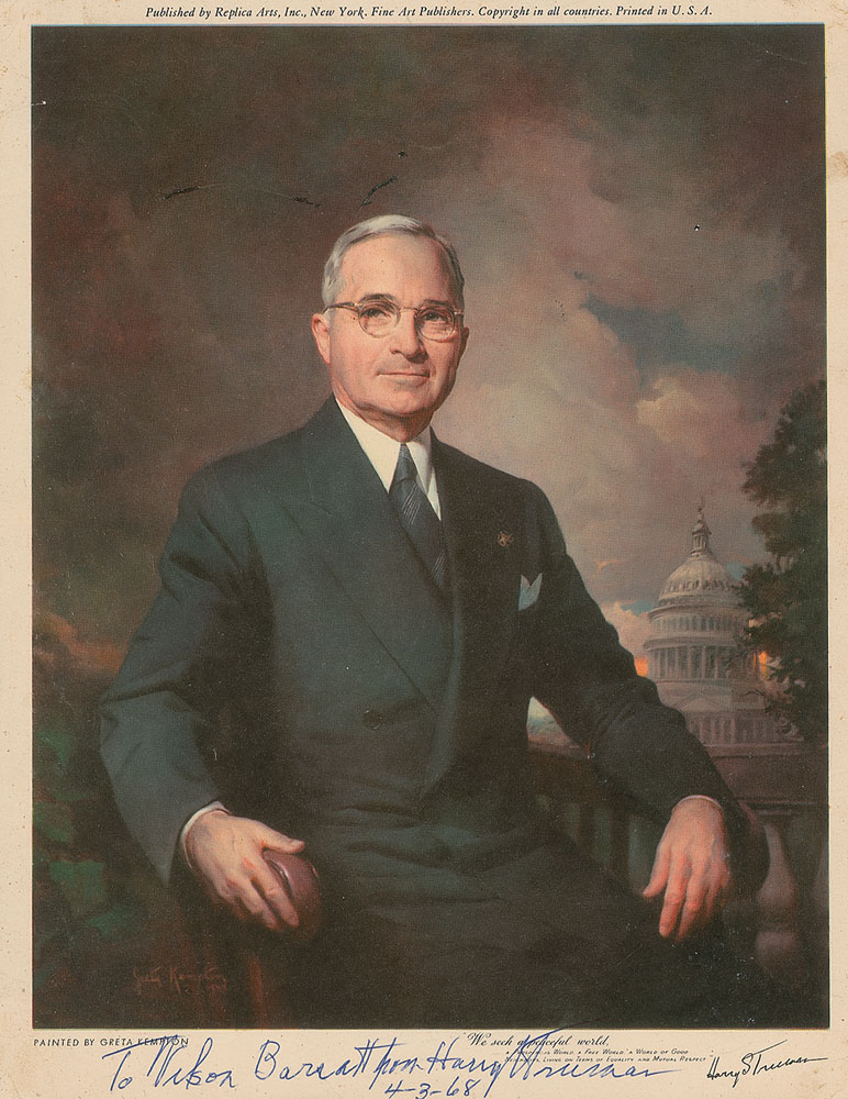 Lot #58 Harry S. Truman