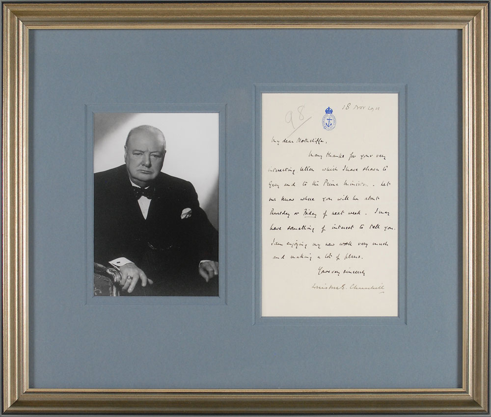 Lot #136 Winston Churchill