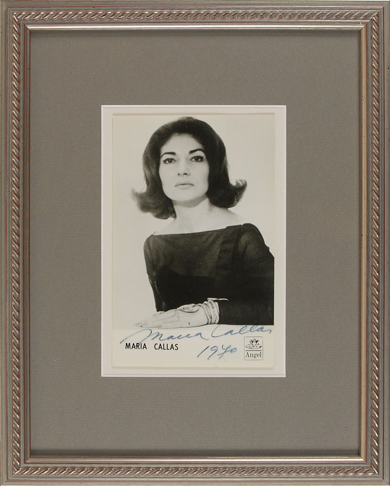 Lot #724 Maria Callas