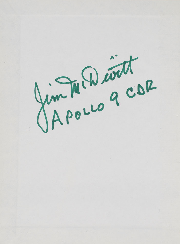 Lot #136 Jim McDivitt’s Apollo 9 LM Test Log Book
