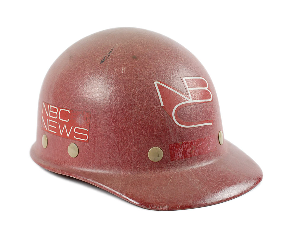 Lot #50 NBC Reporter’s Mercury-era Launch Helmet