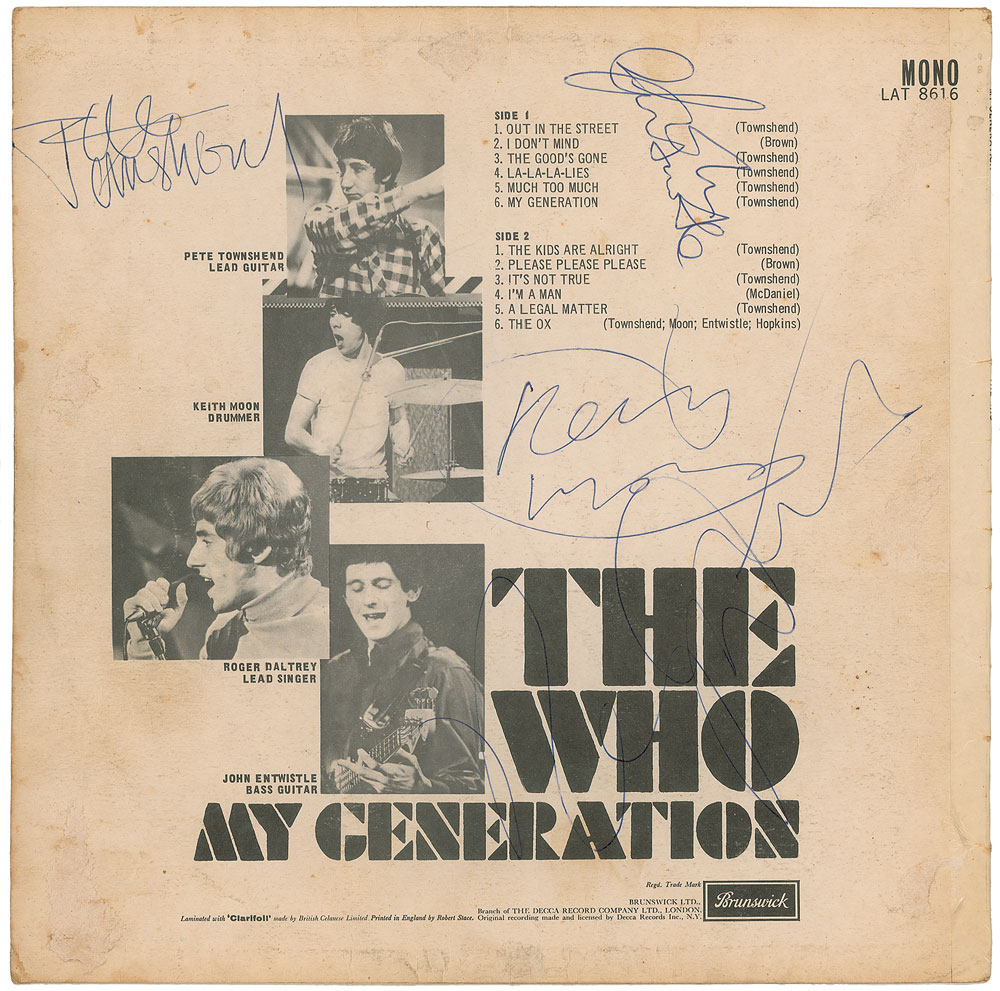 Lot #797 The Who