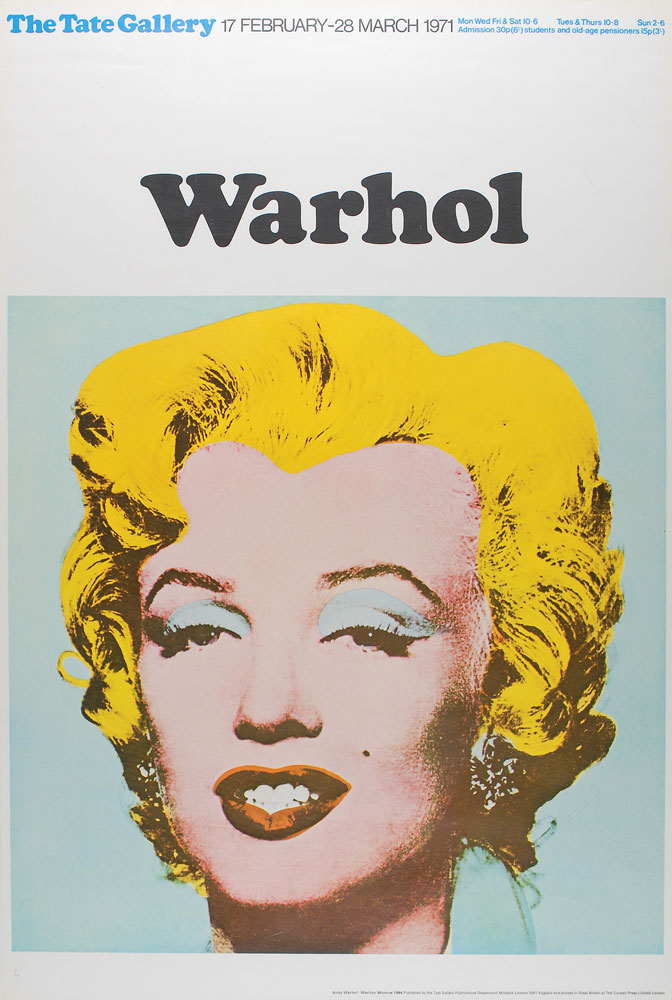 Lot #3192 Andy Warhol Original Marilyn Monroe