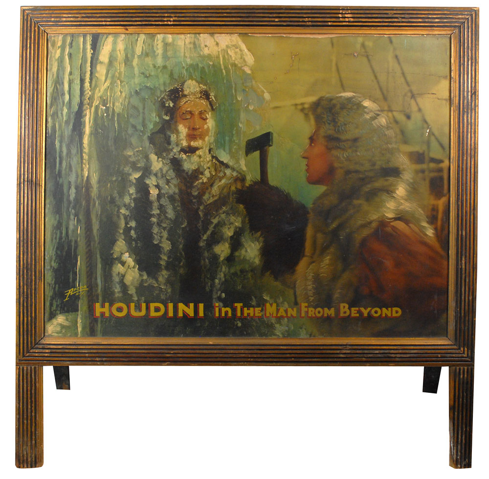 Lot #3019 Harry Houdini Movie Advertising Artwork