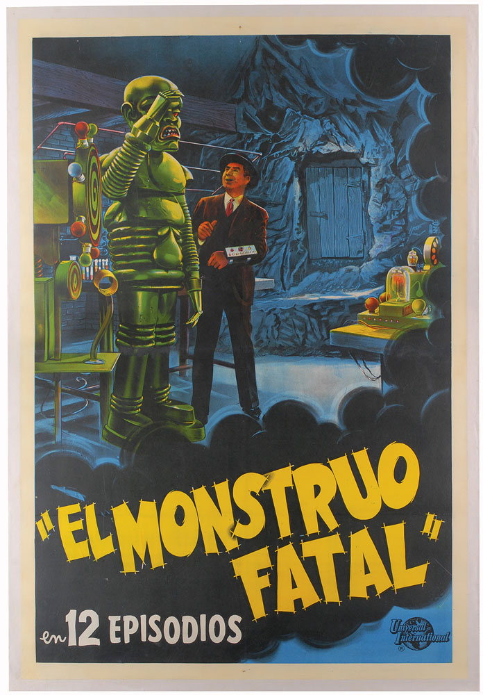 Lot #3057 El Monstruo Fatal Poster