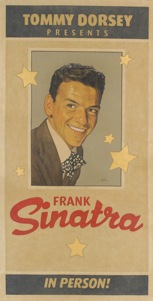 Lot #3199 Frank Sinatra Original Banner Art