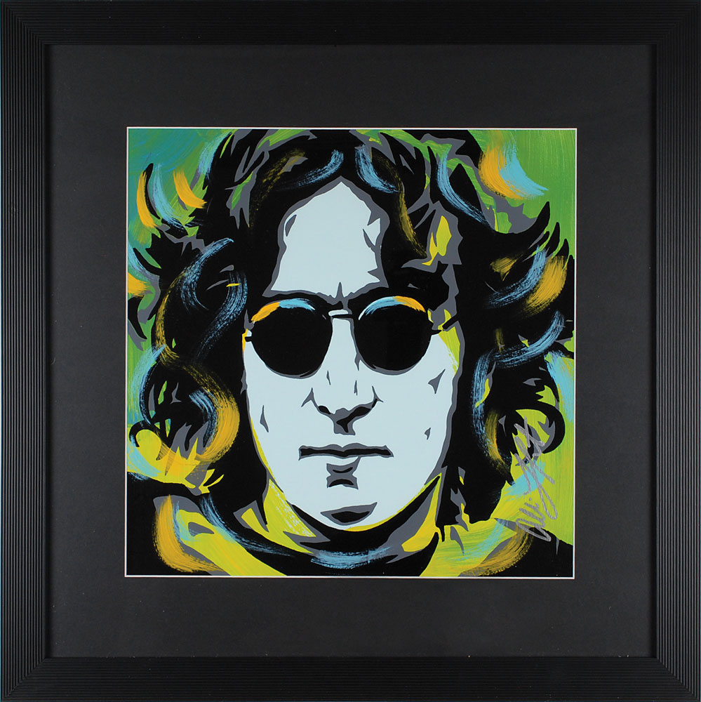 Lot #7052 John Lennon Pop Art: Allison Lefcort