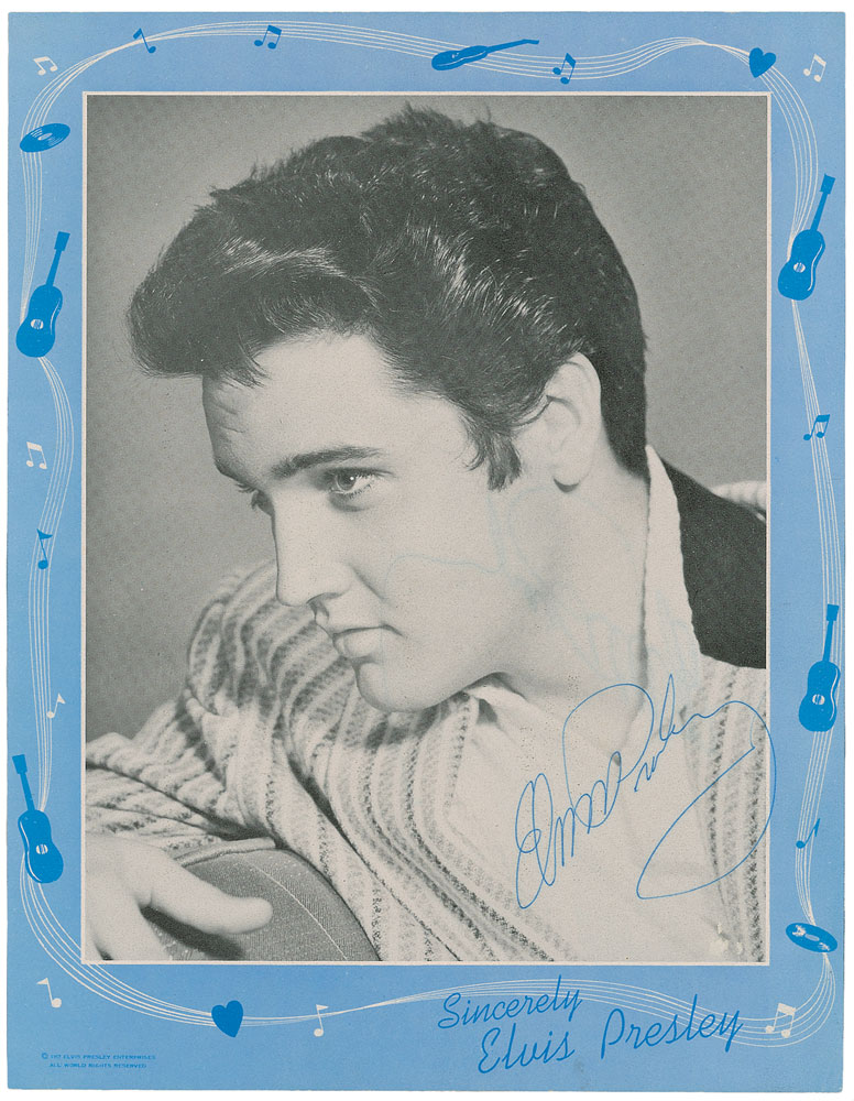 Lot #786 Elvis Presley