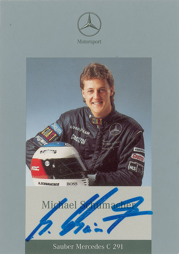 Lot #969 Michael Schumacher