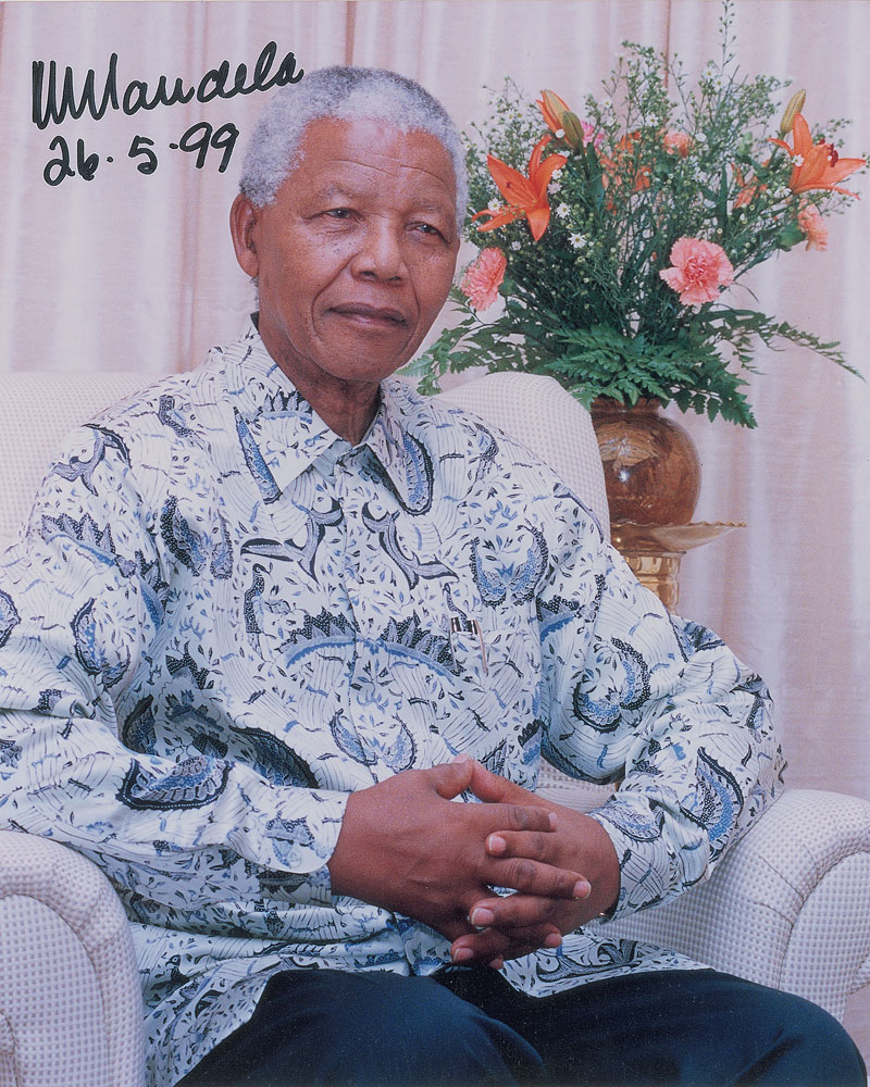 Lot #222 Nelson Mandela