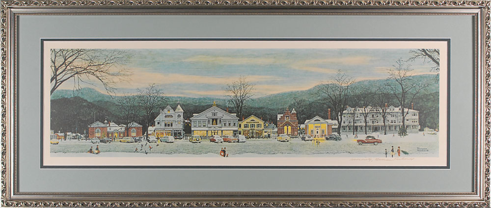 Lot #604 Norman Rockwell