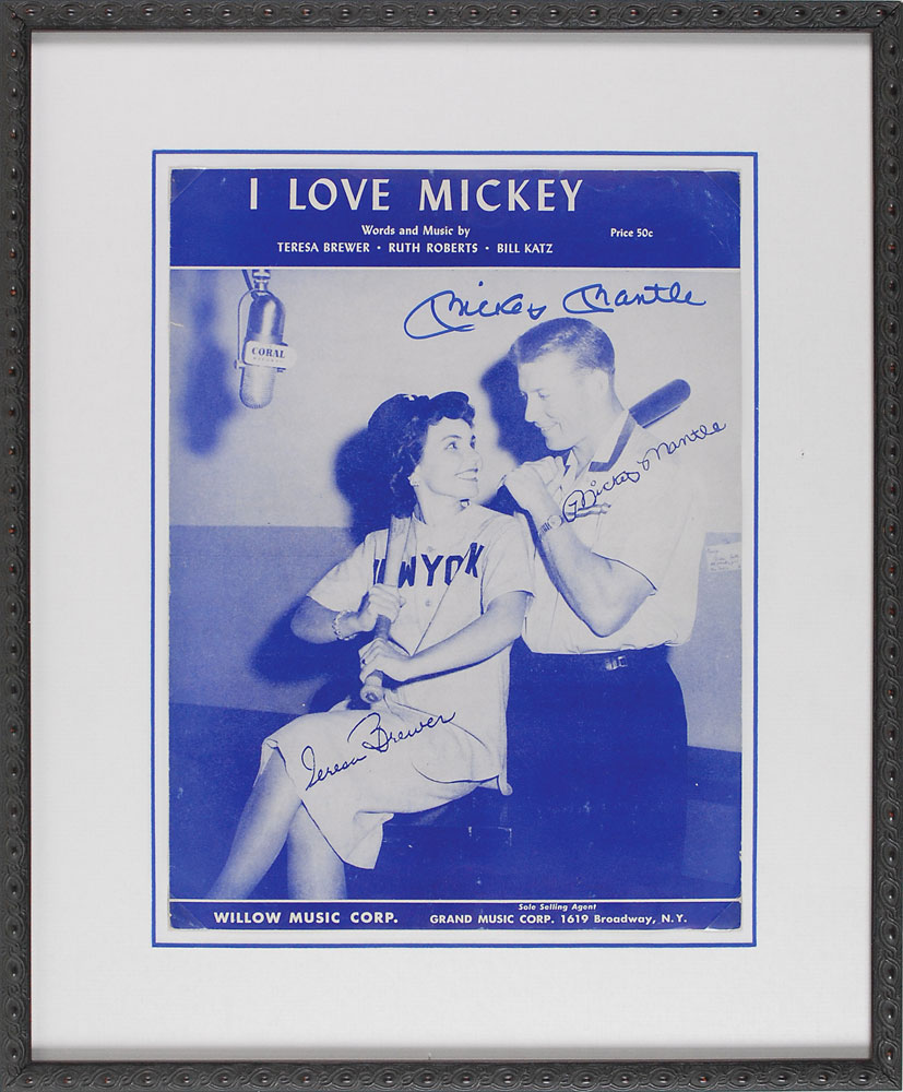 Lot #934 Mickey Mantle