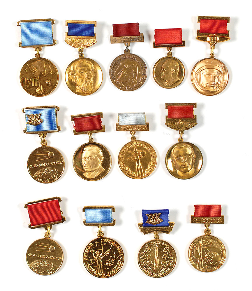 Lot #10 Russian Space Medals