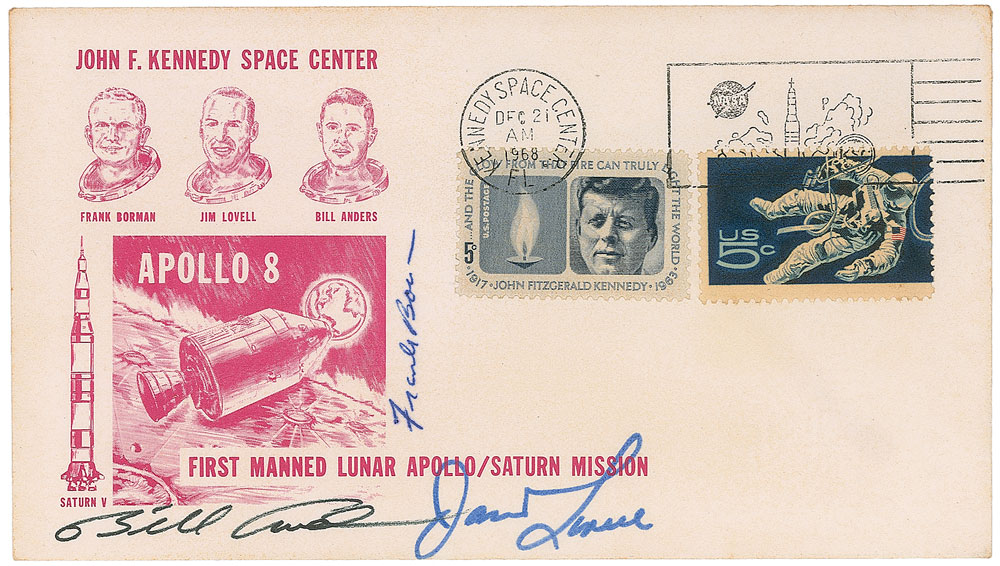 Lot #91 Collection of Ten Apollo Mission