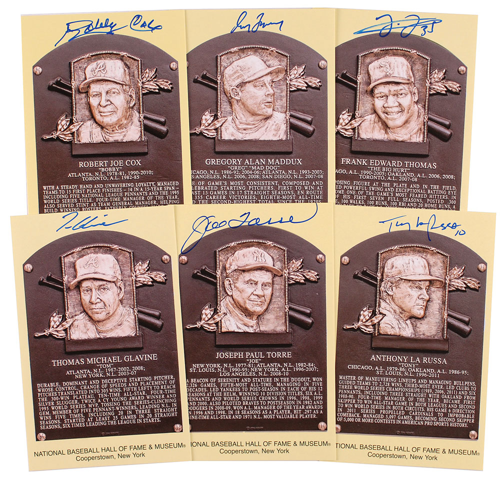 Lot #988 Baseball Hall of Famers