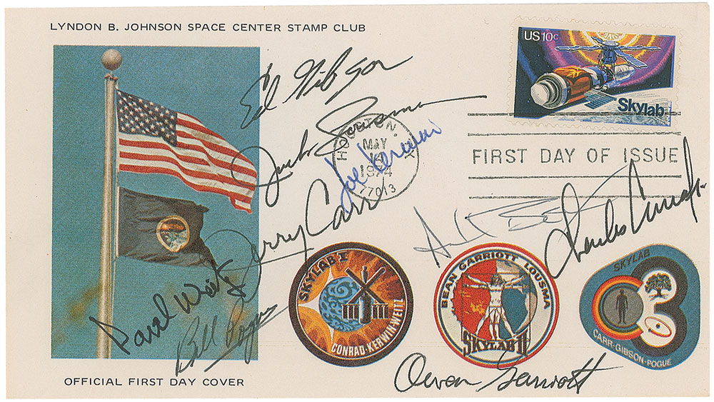 Lot #313 Skylab Signed Cover