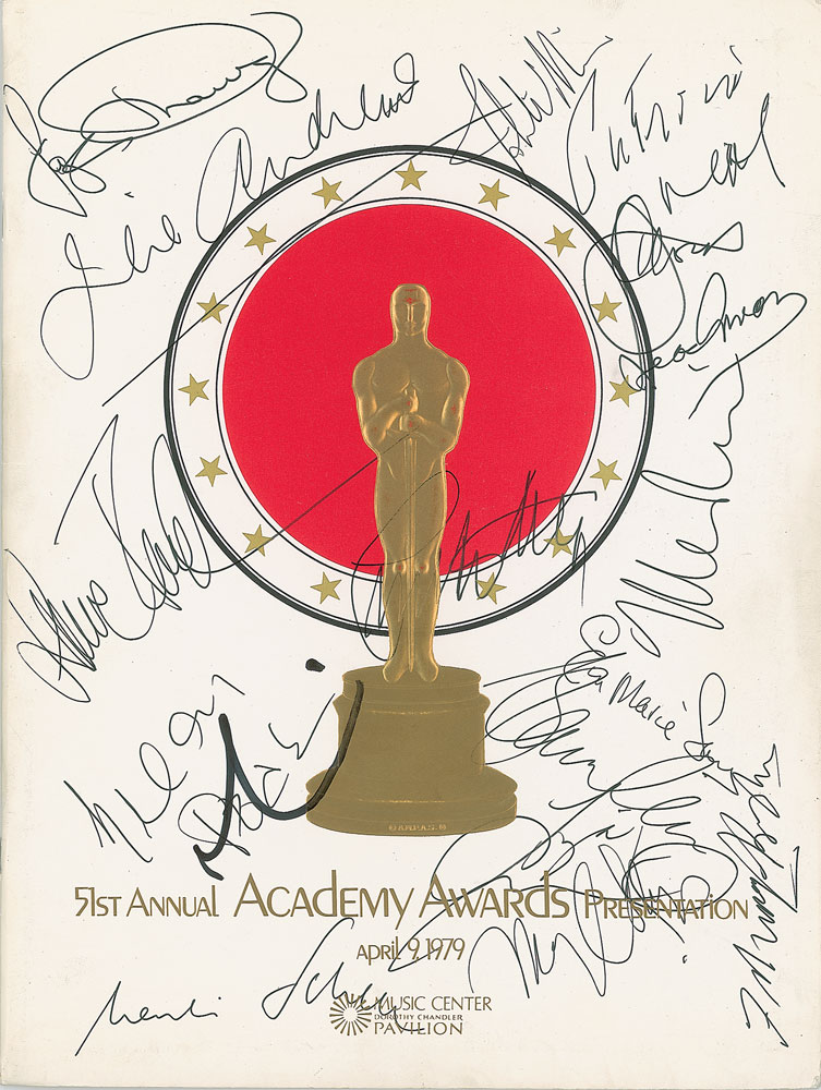 Lot #855 Academy Award Winners