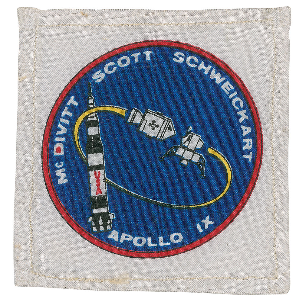 Lot #5037 Dave Scott’s Apollo 9 Flown Mission