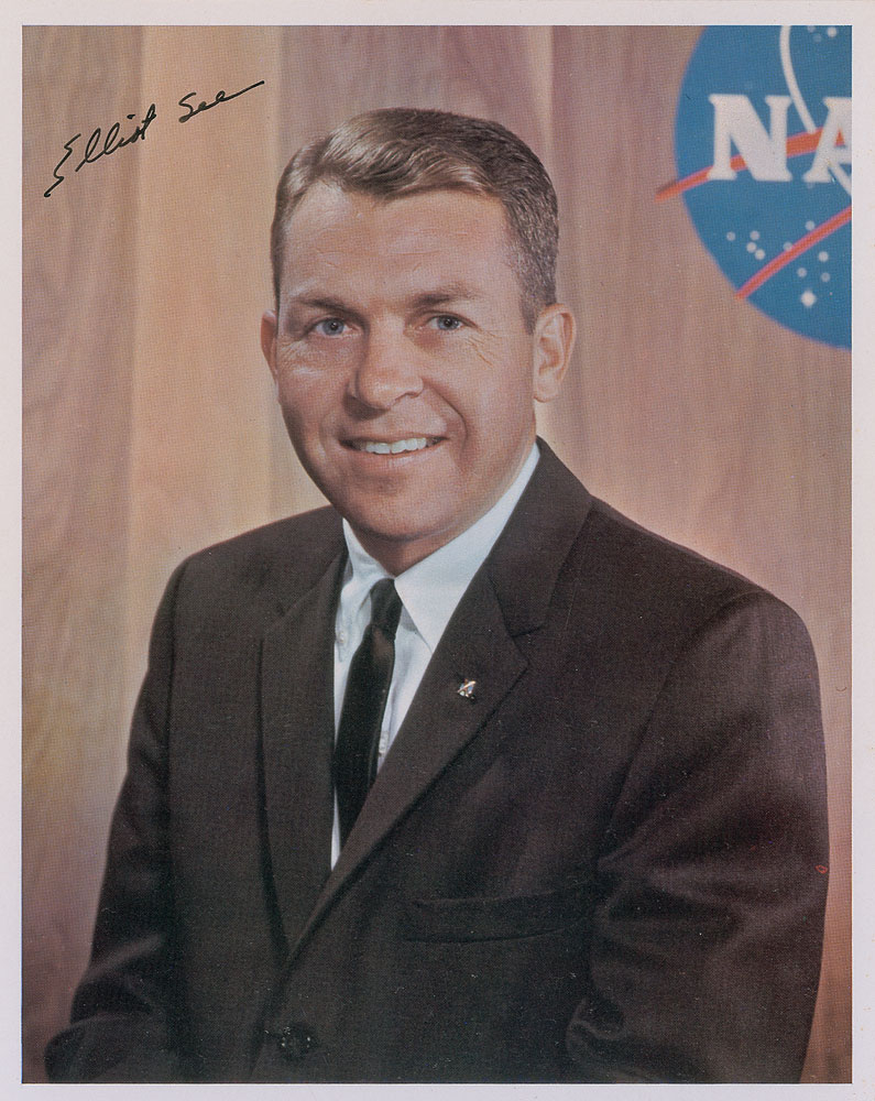 Lot #6172 Gemini 9: Elliot See Signed Photograph
