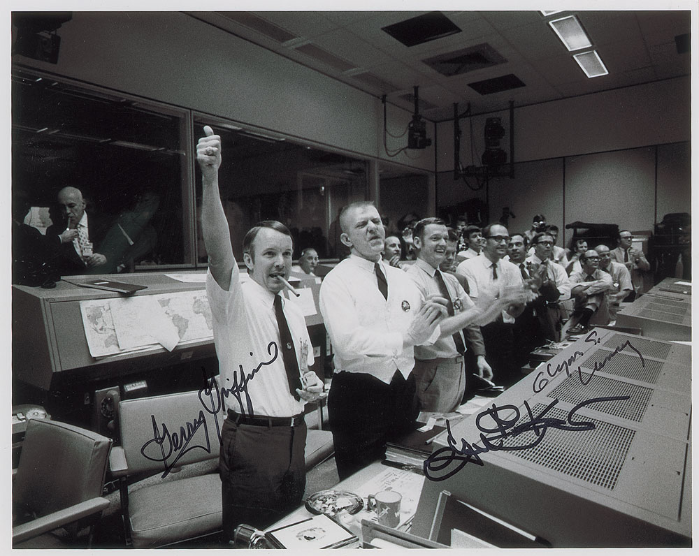 Lot #226 Apollo 13 Mission Control Signed