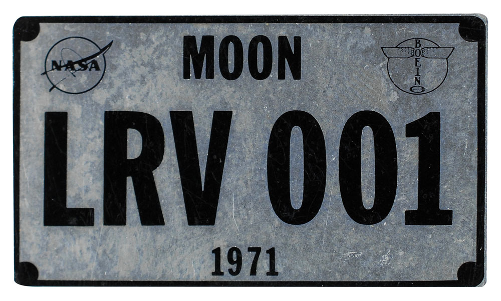 Lot #260 Dave Scott’s Apollo 15 Lunar Surface