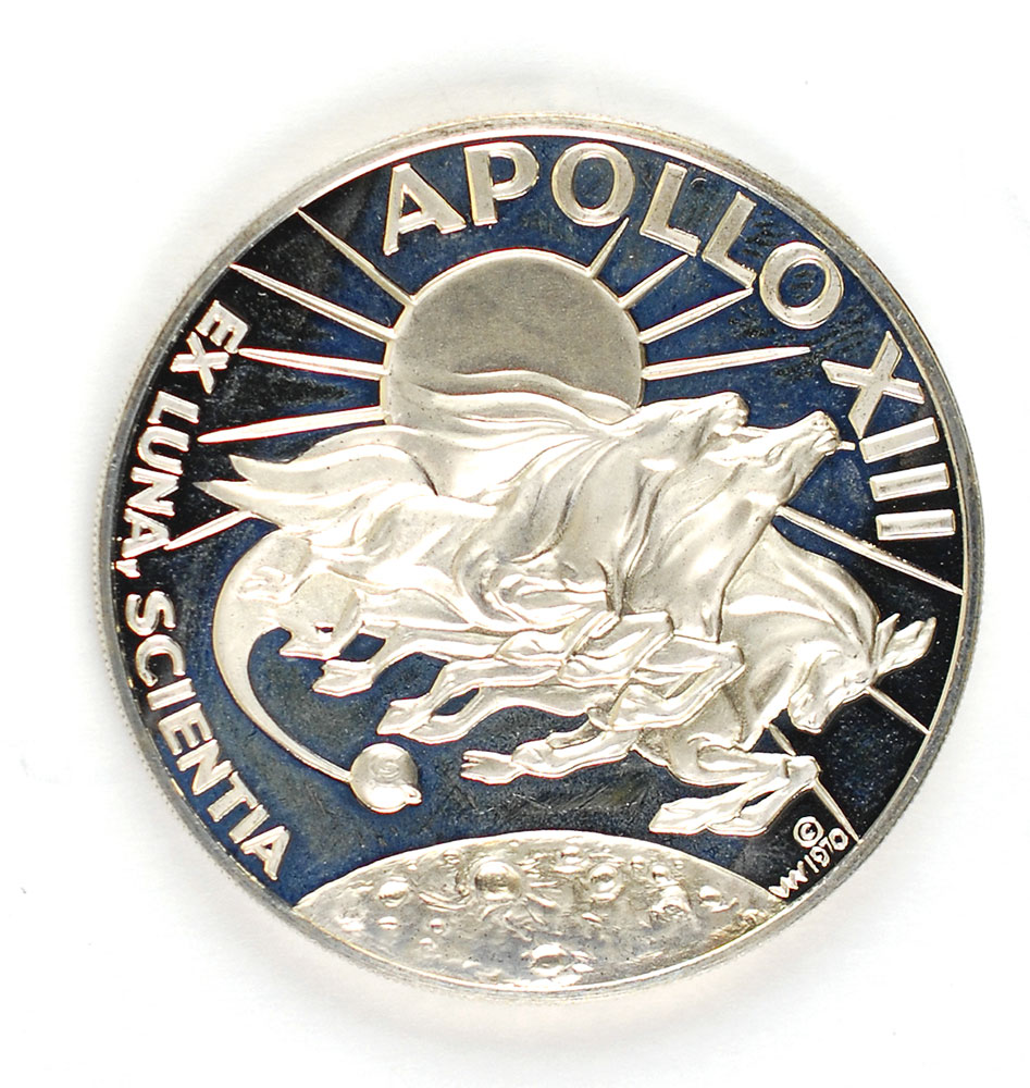 Lot #220 James Lovell’s Apollo 13 Franklin Mint