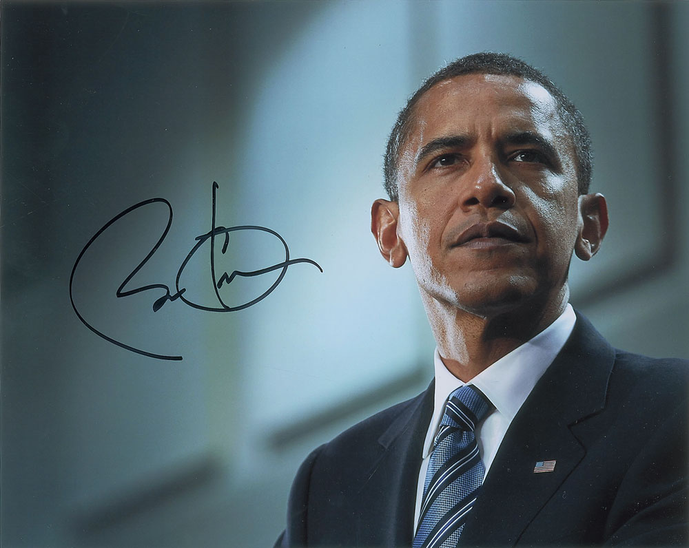 Lot #117 Barack Obama