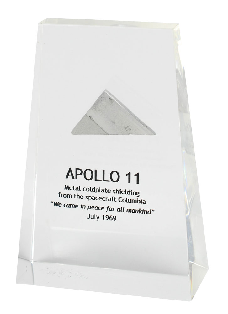 Lot #184 Apollo 11 Flown Coldplate Fragment