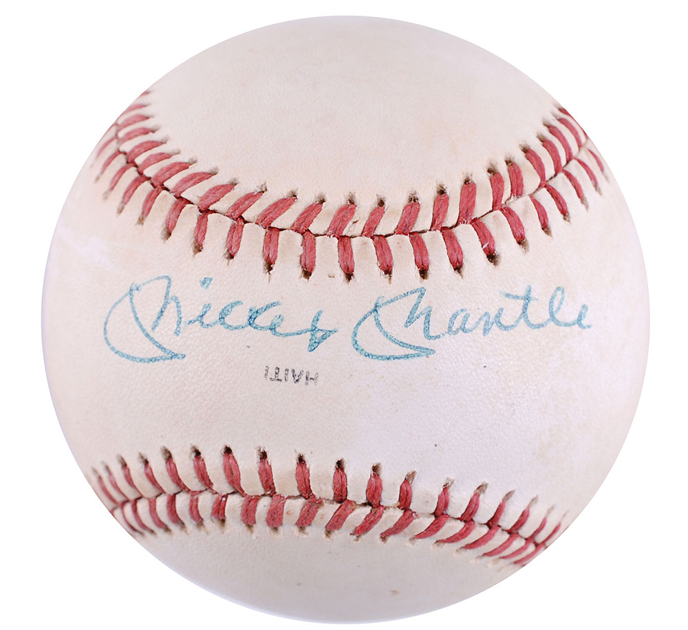 Lot #1002 Mickey Mantle