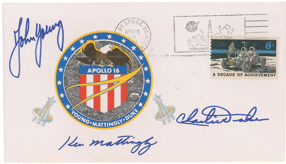 Lot #278 Apollo 16 ‘Type 1’ Insurance Cover