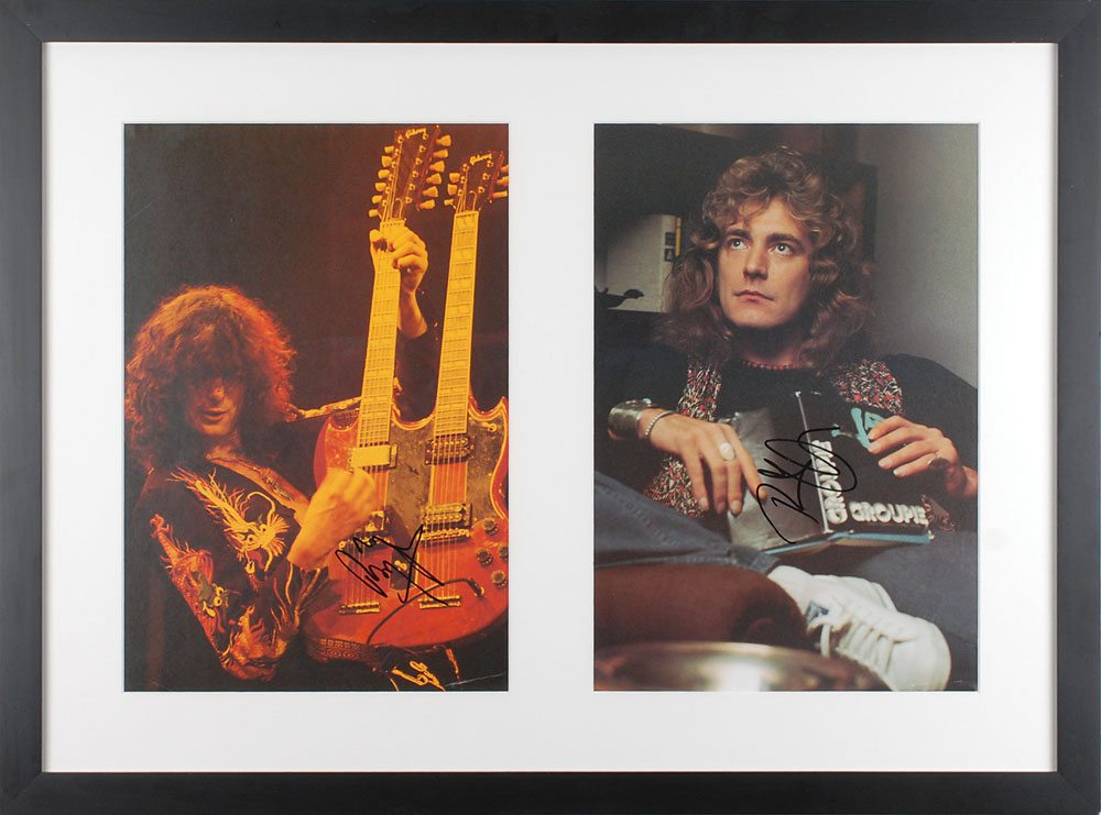 Lot #810 Led Zeppelin: Plant and Page
