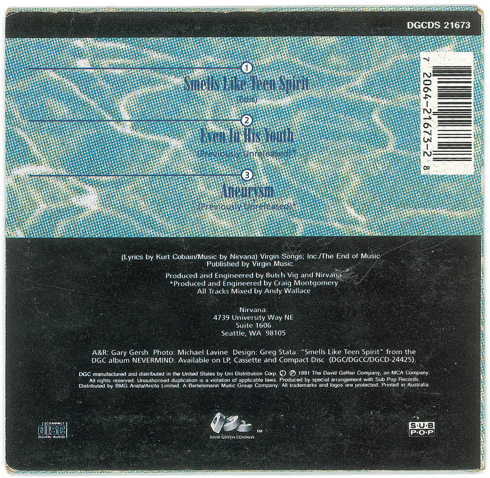 Lot #7530 Nirvana Signed CD - Image 3