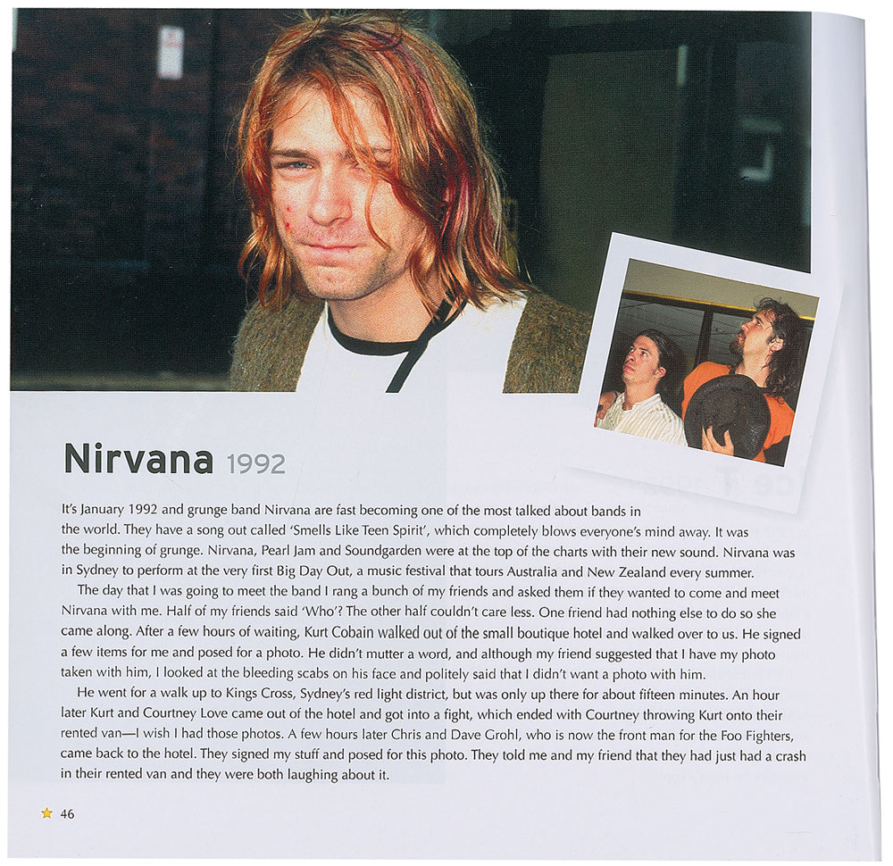 Lot #7530 Nirvana Signed CD - Image 6