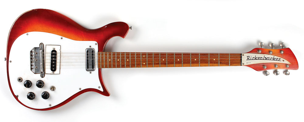 Lot #8113 Johnny Ramone’s Stage-used Rickenbacker Guitar