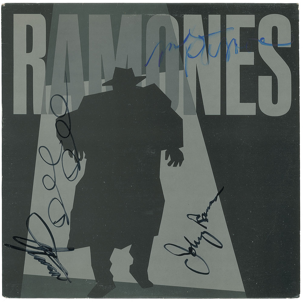 Lot #7438 The Ramones Signed ‘Pleasant Dreams’