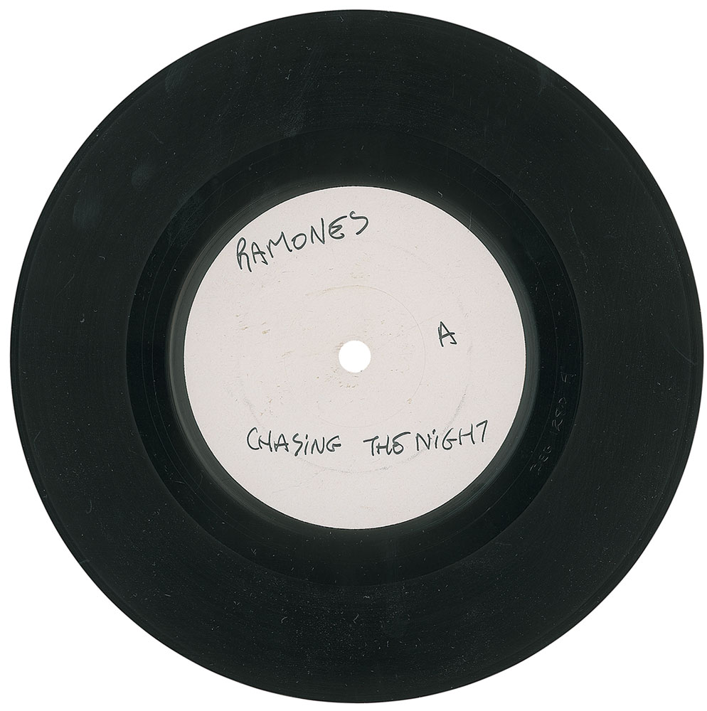 Lot #7458 The Ramones 45 RPM UK Test Pressing: