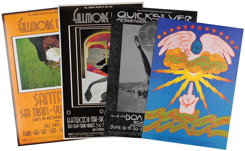 Lot #7357 Collection of Four 1960s/1970s Posters